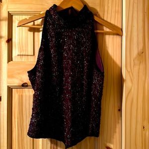 Papell boutique beaded top